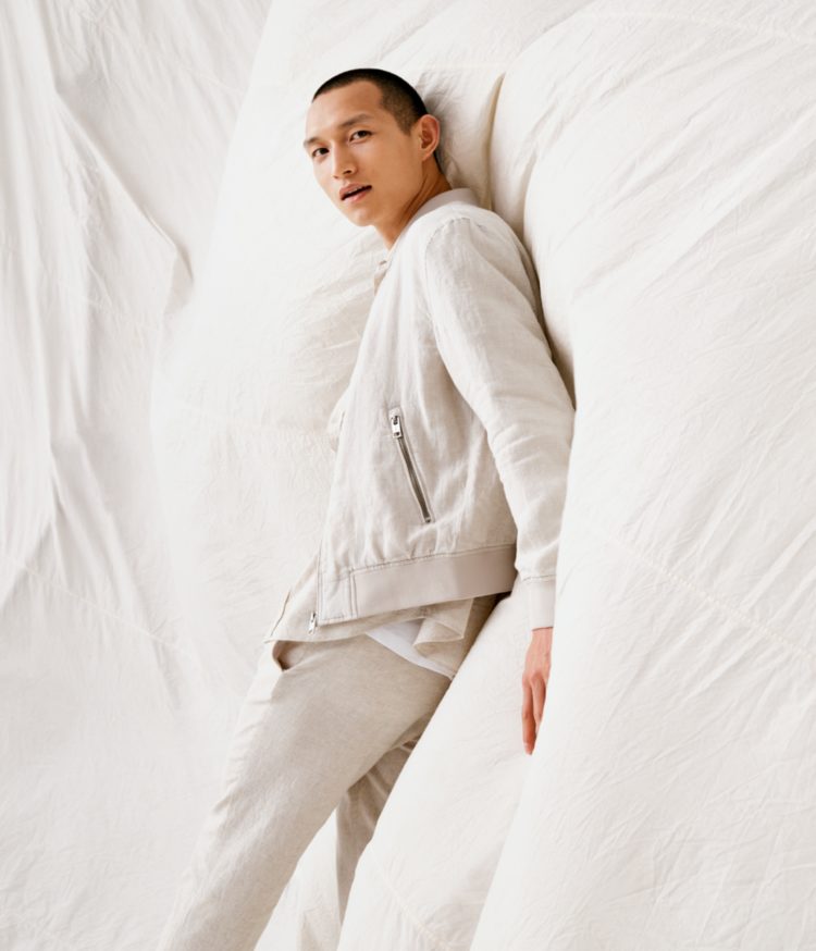Linen layers<br> <small>Stay cool in airy utility styles</small>