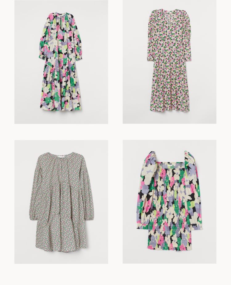 h&m new in dresses