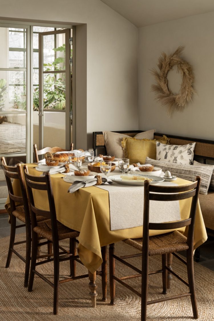 Elevate your easter <br><small>Create a stylish table setting for the Easter holiday with a few simple updates.</small>