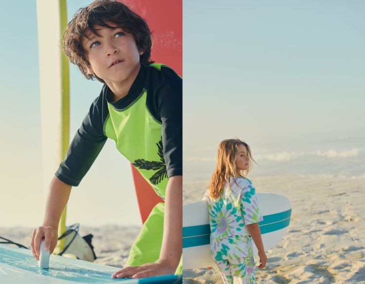 Reach new horizons <br><small>A beach collection in materials for the future</small>