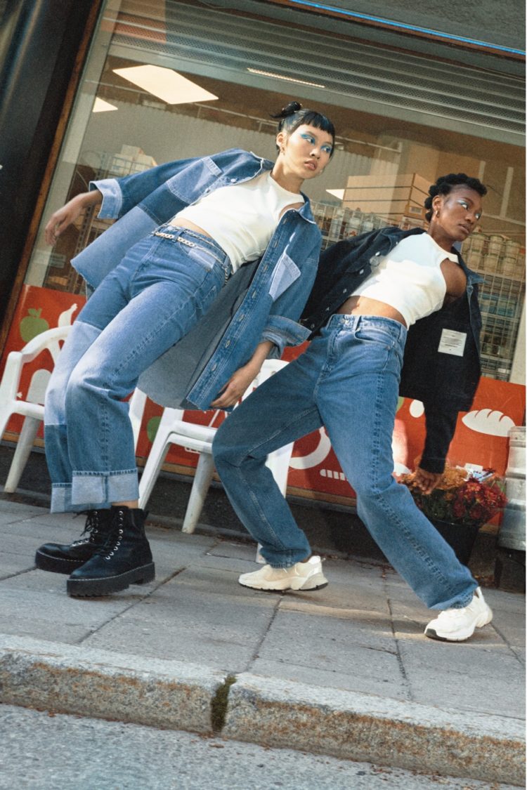 Rewind. Renew. <br><small>The recycled denim collection is here</small>