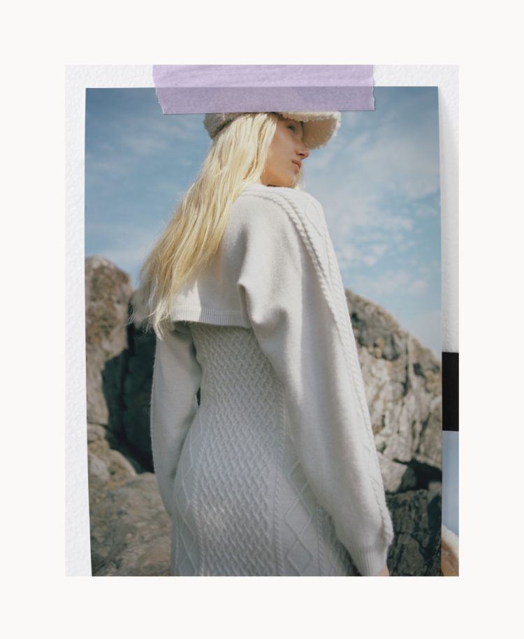 Step up your knit game <br><small>Wrap yourself in luxurious knits that look and feel like a dream</small>