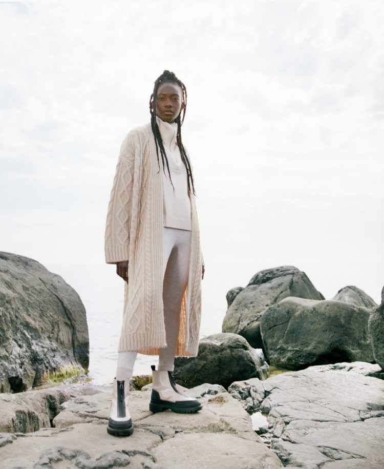 Step up your knit game <br><small>Wrap yourself in luxurious knits that look and feel like a dream</small>