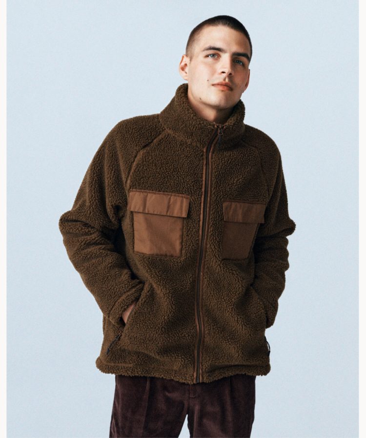 H&m best sale pile jacket