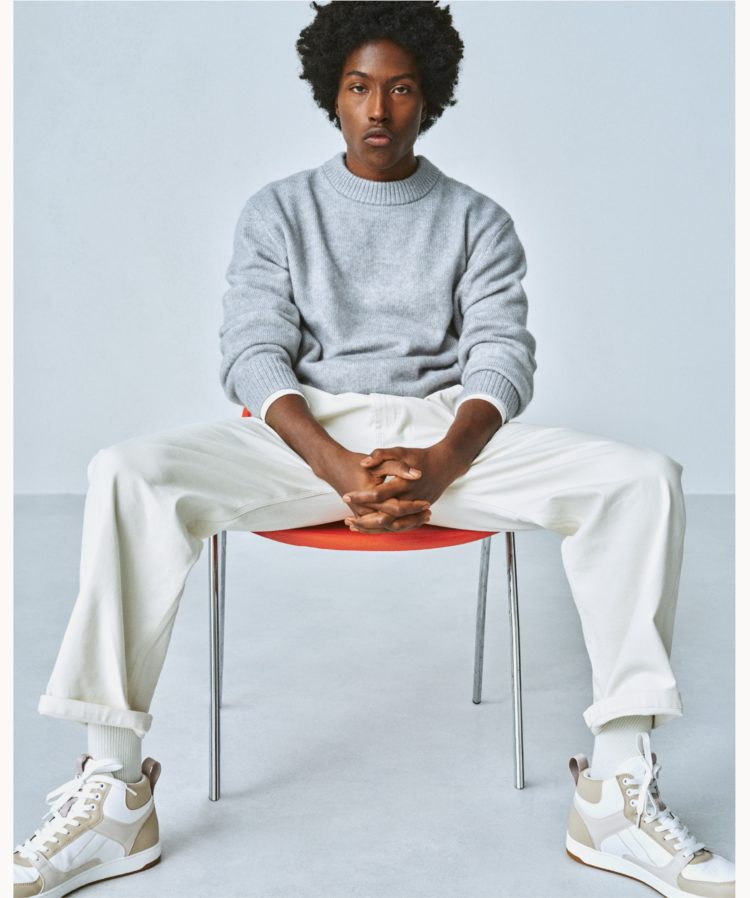 November: The crewneck <br><small>Modern knitwear to bring out your soft side</small>