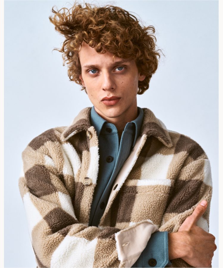 January: The pile overshirt <br><small>Keep the temperature in check with stylish insulating performance</small>