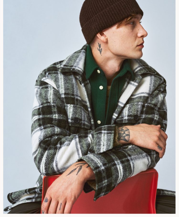 December: The relaxed overshirt <br><small>Casual confidence for all season comfort</small>
