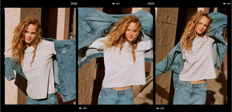 Easy denim to wear all day <br><small>Seize the moment this spring in up-to-the-minute denim in relaxed shapes</small>