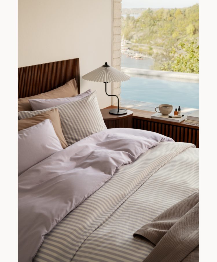 Springtime in the bedroom <br><small>Add a spring vibe to your bedding with new duvet covers in refreshing hues.</small>