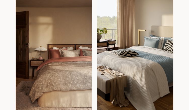 Springtime in the bedroom <br><small>Add a spring vibe to your bedding with new duvet covers in refreshing hues.</small>