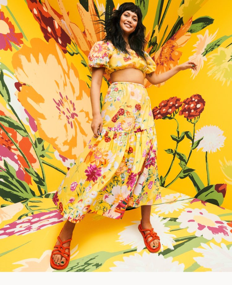 Flower-fresh style <br><small>Expressive floral prints straight from our designers’ sketchbooks.</small>