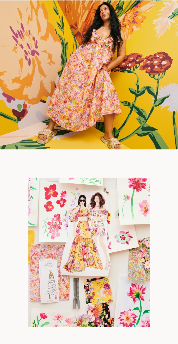 Flower-fresh style <br><small>Expressive floral prints straight from our designers’ sketchbooks.</small>