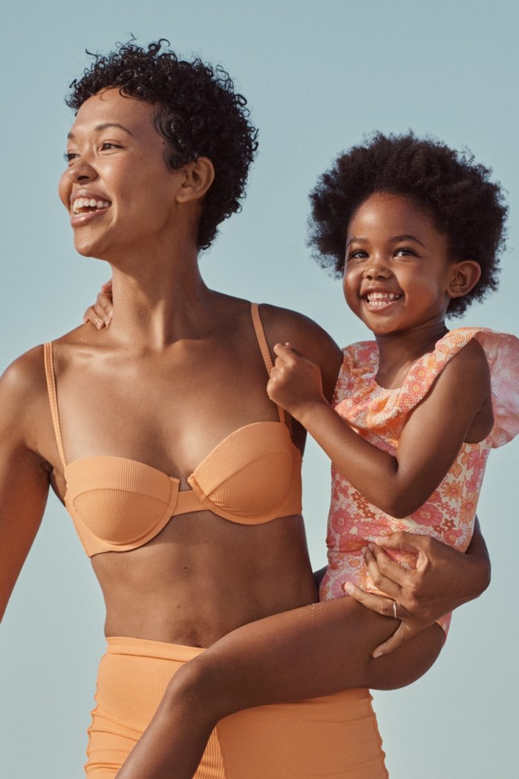 From moments to memories <br><small>Dive into endless family fun — in matching swimwear.</small>