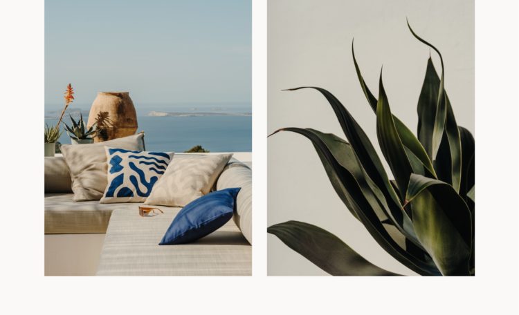 The beauty of blue <br><small>Paint your terrace with the colour of summer.</small>