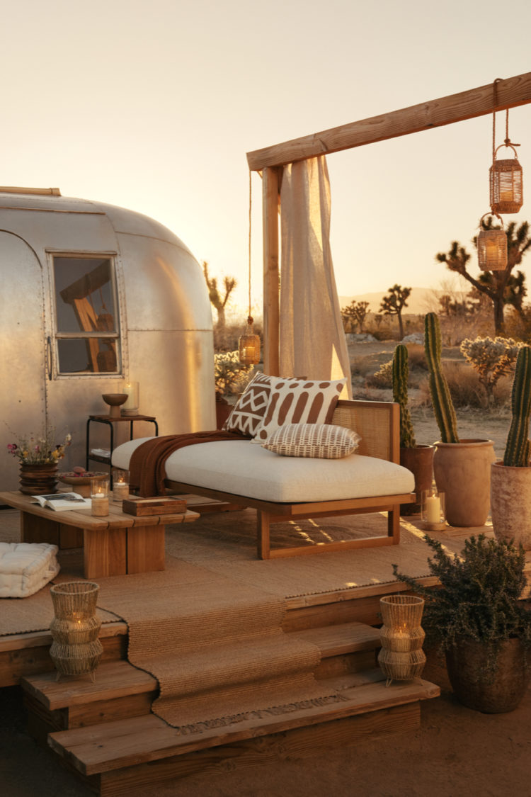 Ode to the outdoors <br><small>Tag along to Joshua Tree national park for a stylish glamping experience!</small>