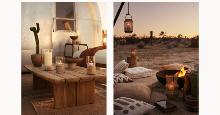 Ode to the outdoors <br><small>Tag along to Joshua Tree national park for a stylish glamping experience!</small>