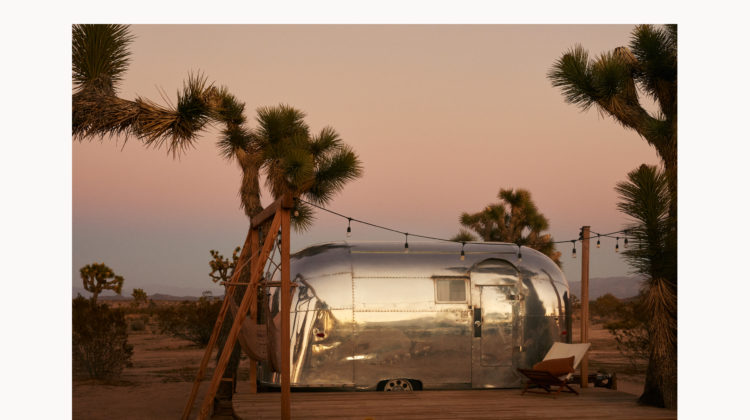 Ode to the outdoors <br><small>Tag along to Joshua Tree national park for a stylish glamping experience!</small>