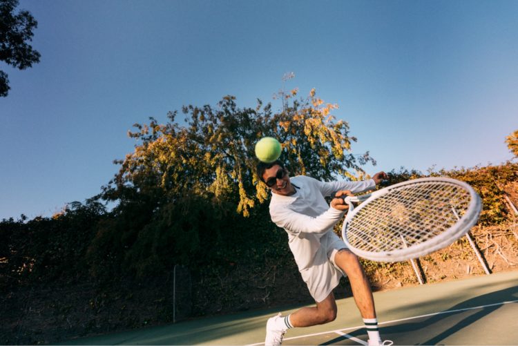 New wave racket club <br><small>A preppy and progressive tennis collection for a new generation of players.</small>