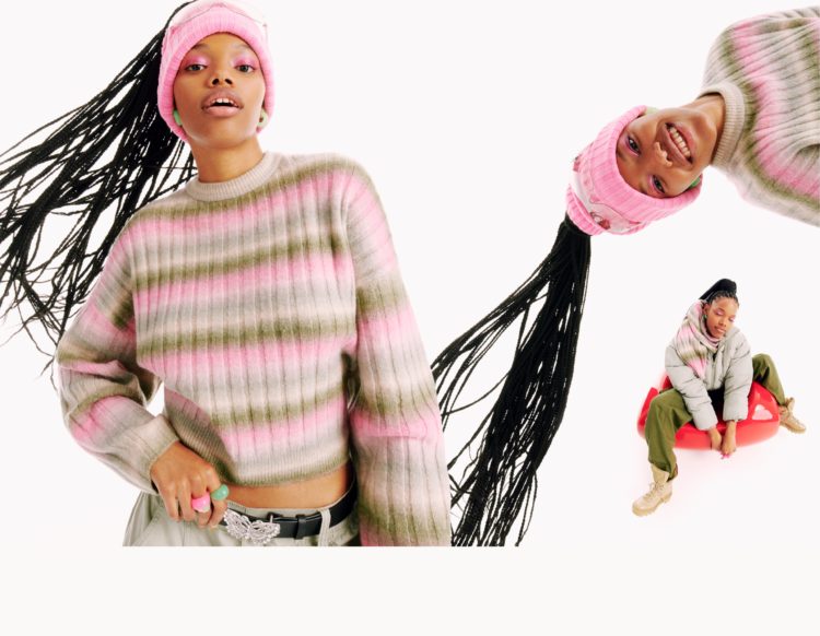 New Knitted You <br><small>Chunky, fluffy, space dyed and stylish.</small>