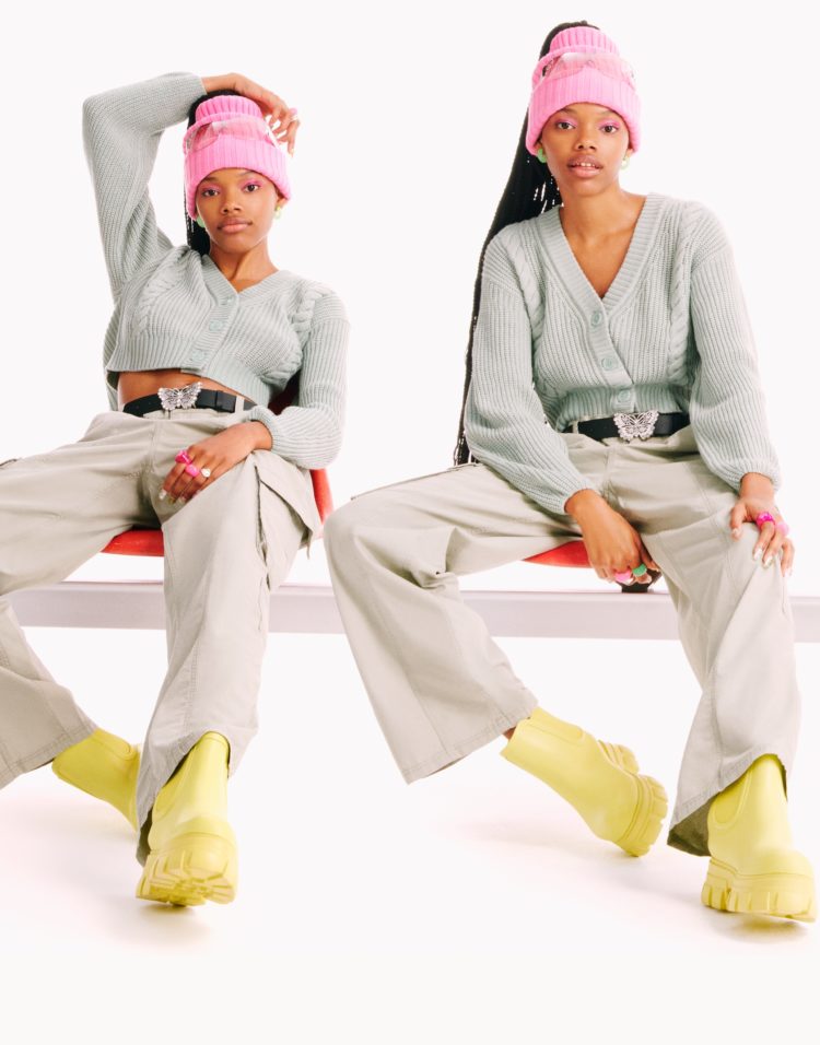 New Knitted You <br><small>Chunky, fluffy, space dyed and stylish.</small>