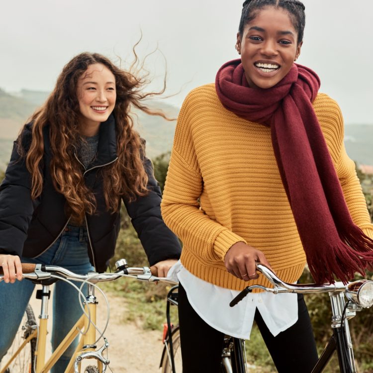 Your new winter vibe<br><small>Stay stylish in our cosy staples</small>