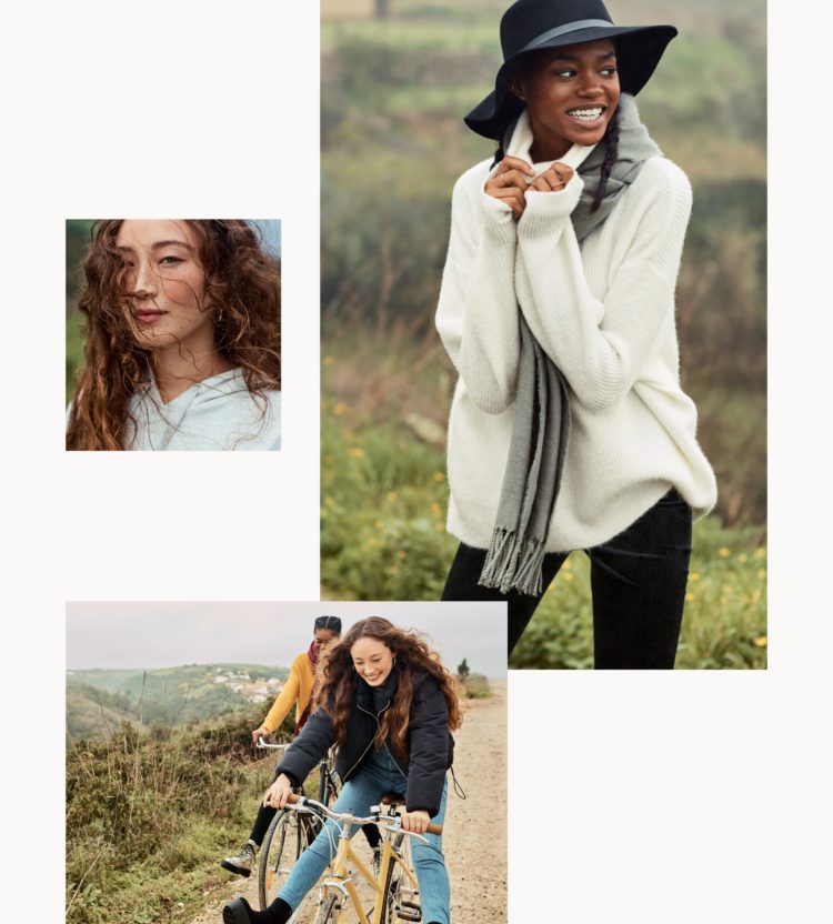 Your new winter vibe<br><small>Stay stylish in our cosy staples</small>