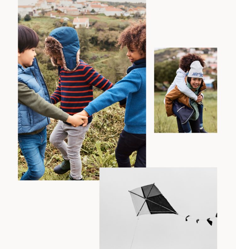 Up, up and away!<br><small>Our warmer kidswear just reached a new level of comfy</small>