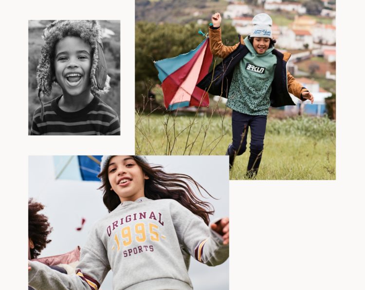 Up, up and away!<br><small>Our warmer kidswear just reached a new level of comfy</small>