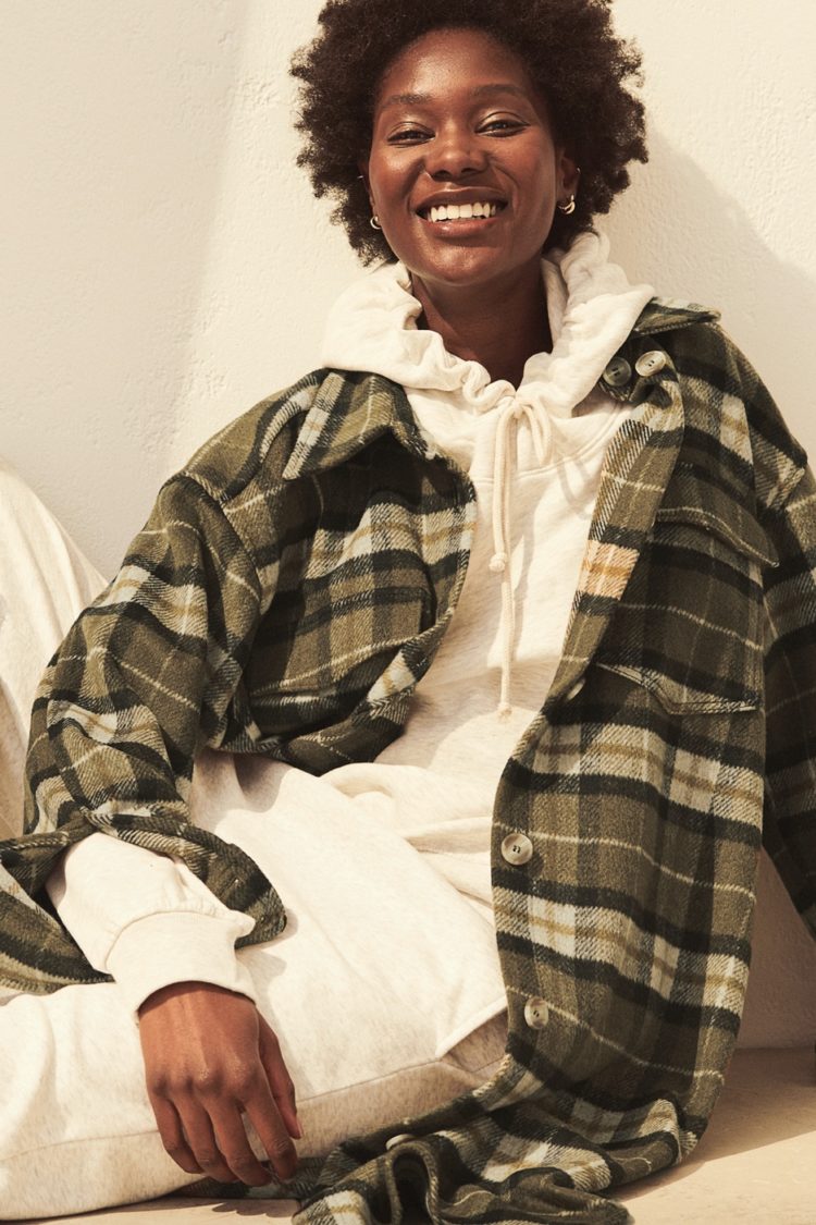 Craving checks & cream sets<br><small>Whisk together jogger sets, soft knits and cool shackets</small>