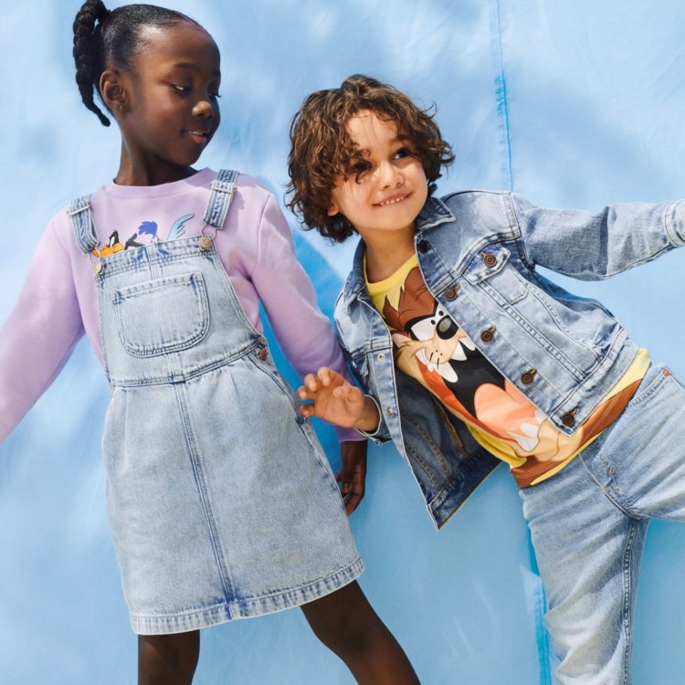 Delights of denim<br><small>It’s time to explore this season’s future-friendly jeans made with more sustainable materials. Discover our fantastic new denim pieces for kids, made partly from recycled cotton!</br></small>
