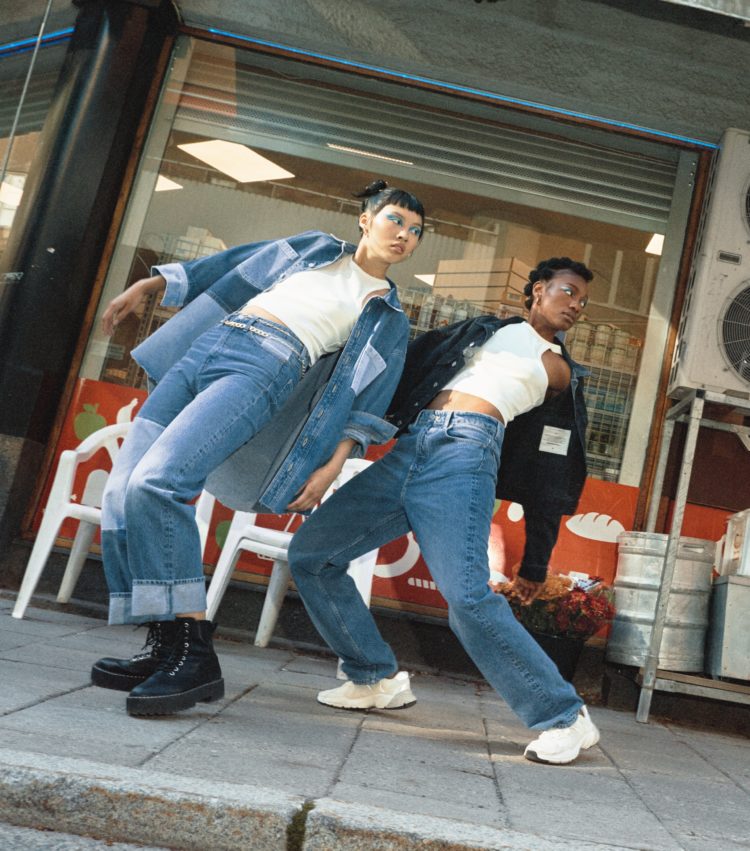 Rewind. Renew.<br><small>Going backwards. Moving forwards. Recycled fabrics from yesterday turned into streetwear styles for today.</br></small>