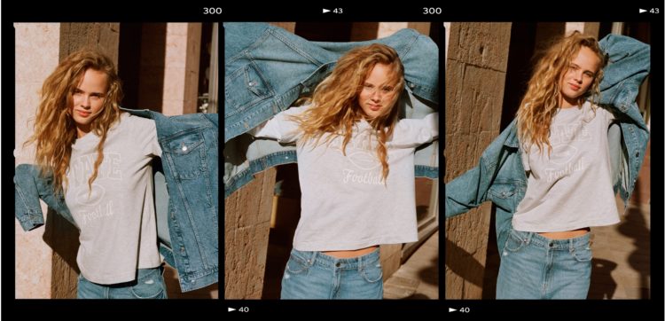 Easy denim to wear all day <br><small>Seize the moment this spring in up-to-the-minute denim in relaxed shapes</small>