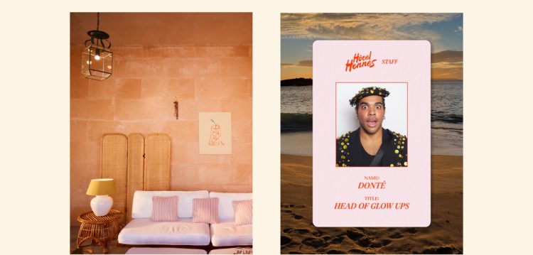 Welcome to Hôtel Hennes<br> <small>The dream destination for all things summer style.</small>