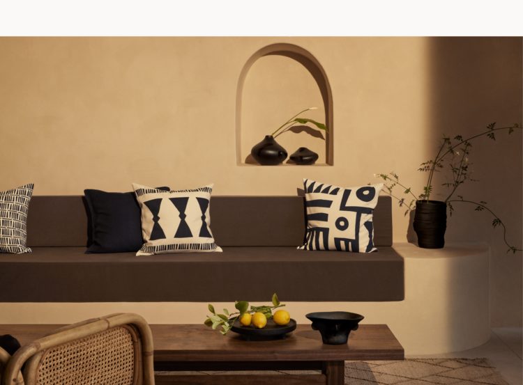 Set the tone with dark hues